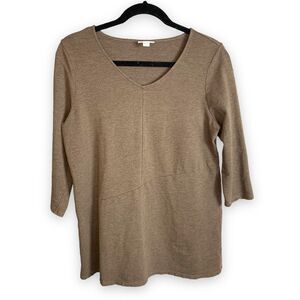 Pure Jill Pima Cotton Tunic Top M